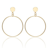 Fashion Statement Earrings 2018 Big Geometric earrings For Women Hanging Dangle Earrings Drop Earing modern Jewelry